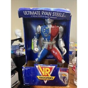 1994 VR TROOPERS 14" ULTIMATE RYAN STEELE FIGURE KENNER NEW Read Description